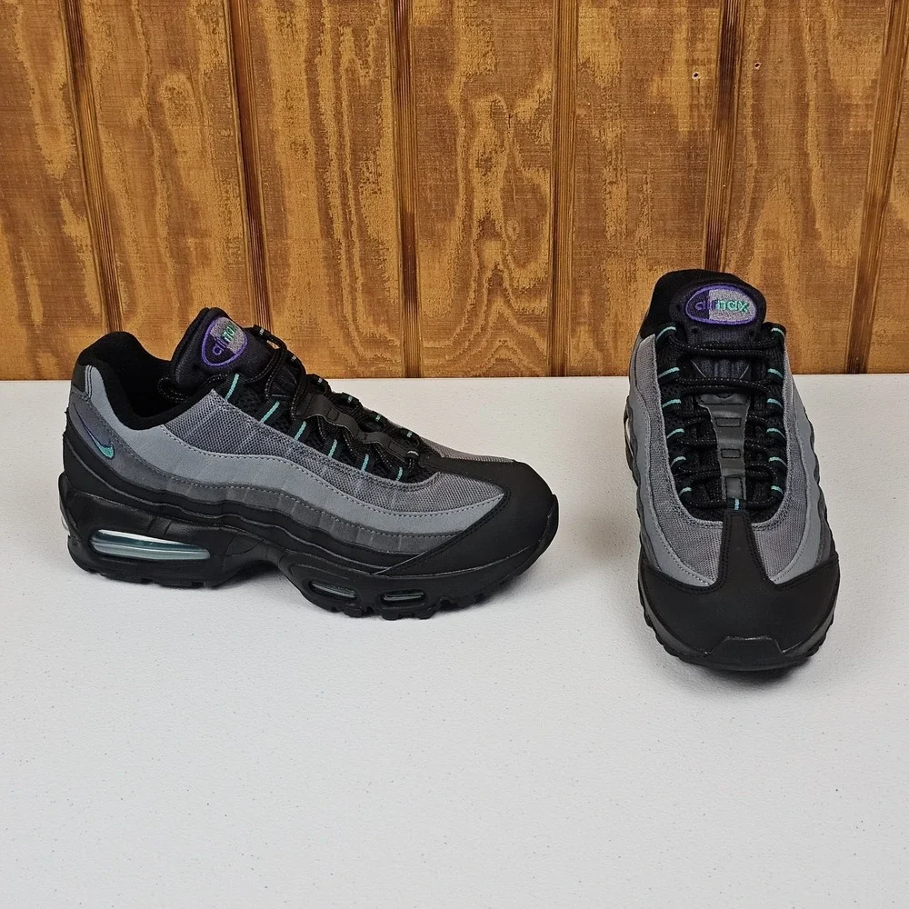 Nike Air Max 95 OG Mens 8 Big Bubble Black Grape IQ7601-010